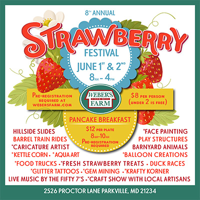 Weber's 8th Annual Strawberry Festival!
