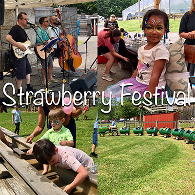 Join us during our Strawberry Festival at Weber's Cider Mill Farm. 